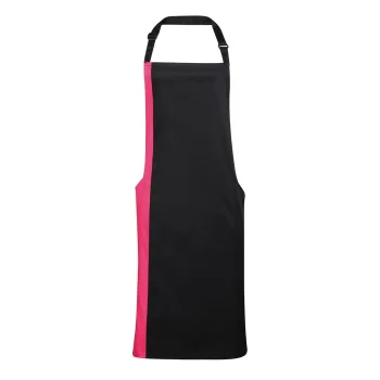 Contrast Bib Apron
