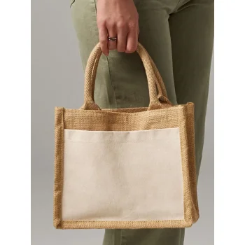 Cotton Pocket Jute Gift Bag