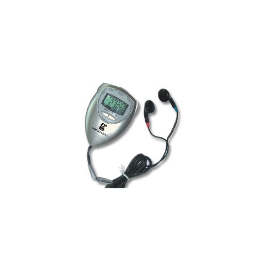 Cronografo orologio radio con cuffie