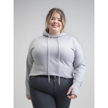 Cropped Hoodie 80%C 20%rPET