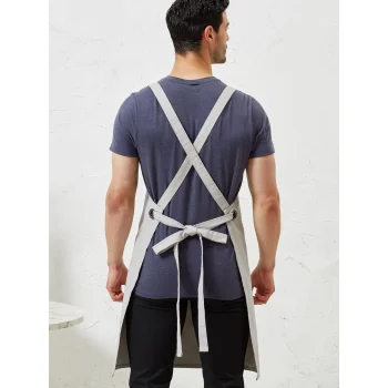 Cross Back "Barista" Bib Apron