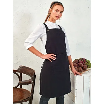 Cross Back "Barista" Bib Apron
