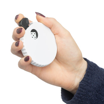 Dado meccanico in ABS riciclato Cian