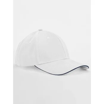 EarthAware® Classic Organic Cotton 6 Panel Cap -  Sandwich Peak