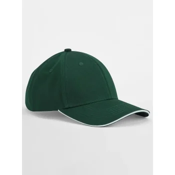 EarthAware® Classic Organic Cotton 6 Panel Cap -  Sandwich Peak