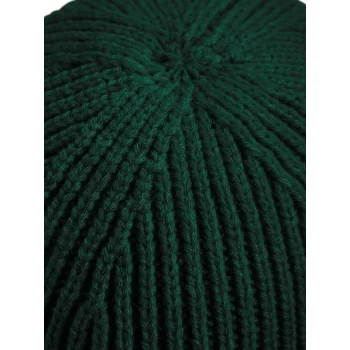 Engineered Knit Ribbed Beanie