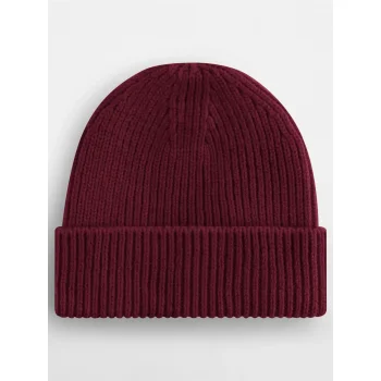 Engineered Knit Ribbed Beanie