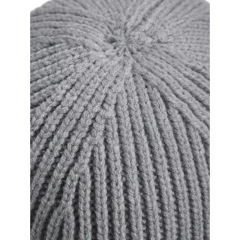 Engineered Knit Ribbed Beanie