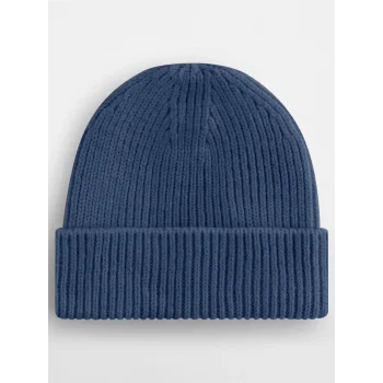 Engineered Knit Ribbed Beanie