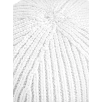 Engineered Knit Ribbed Beanie