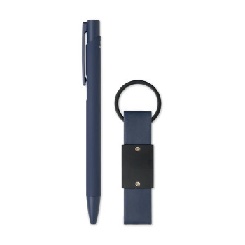 ESCRI SET - Penna e portachiavi in PU
