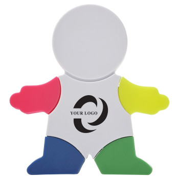 Evidenziatore omino in ABS Ella