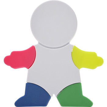 Evidenziatore omino in ABS Ella