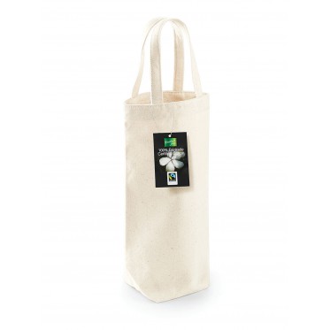 FAIRTRADE BOTTLE BAG 100%C