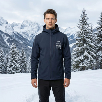 FALCO - giacca softshell con cappuccio