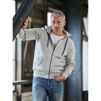 Fashion Full Zip Hood 70%C30%P