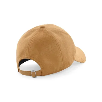 Faux Suede 6 Panel Cap