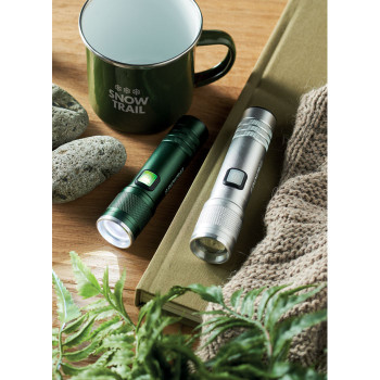 FLASHRA - Torcia ricaricabile. Luce COB