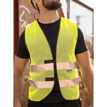 Gilet alta visibilità in rete