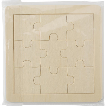 Gioco del puzzle personalizzabile in legno Alvaro