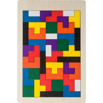 Gioco puzzle in legno 40 pezzi Skyla