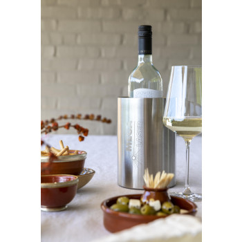 Glacette per vino, in acciaio inox Jeremias