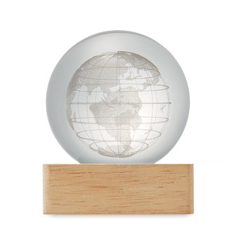 GLOBE LIGHT - Palla di vetro a globo LED