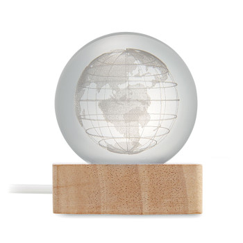 GLOBE LIGHT - Palla di vetro a globo LED