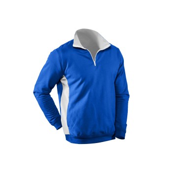 Half zip sweatshirt 100%C