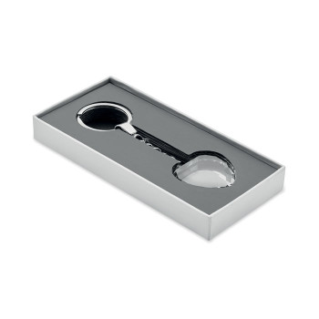 HEARTWARD - Portachiavi con cuore in vetro