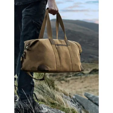 Heritage Waxed Canvas Holdall