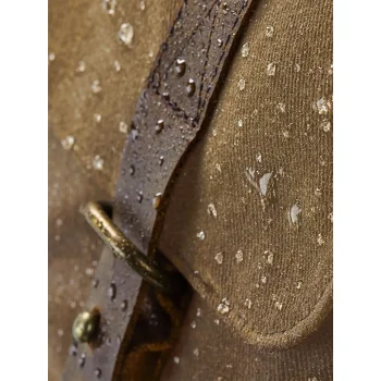 Heritage Waxed Canvas Messenger