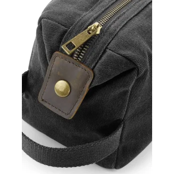 Heritage Waxed Canvas Wash Bag