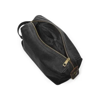 Heritage Waxed Canvas Wash Bag