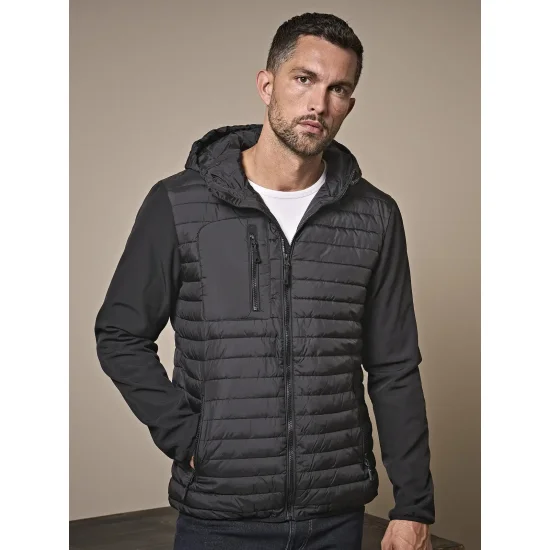 Hooded Crossover Jacket