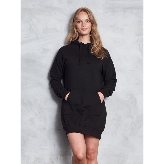 HOODIE DRESS 80%C 20%P