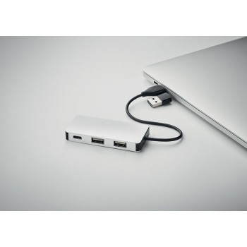 HUB-C - Hub USB a 3 porte
