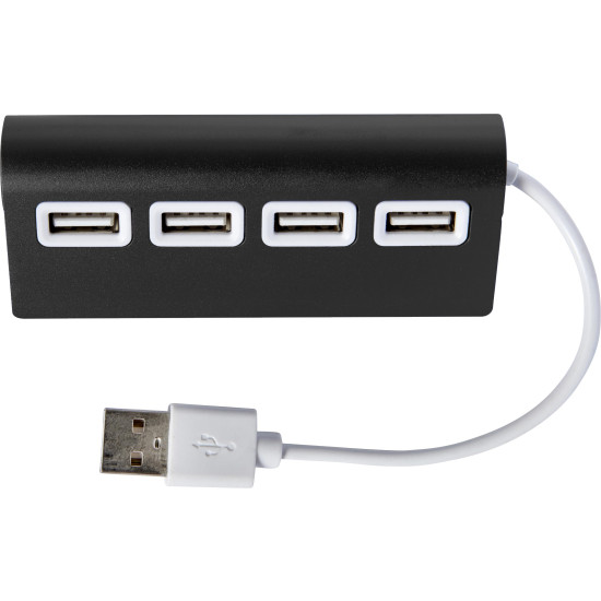 Hub USB in alluminio Leo