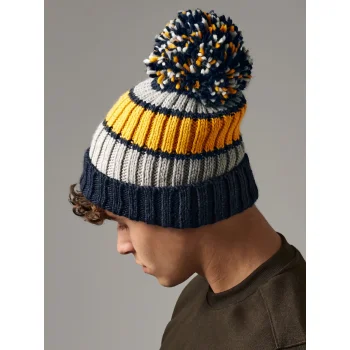 Hygge Striped Beanie