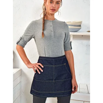 Jeans Stitch Denim Waist Apron