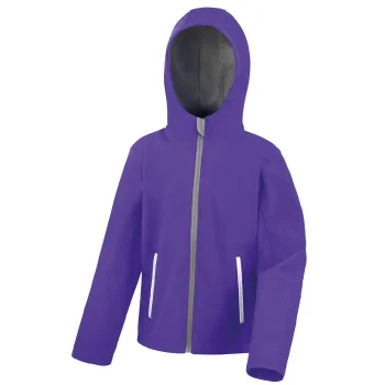 Junior Hooded Soft Shell Jacket