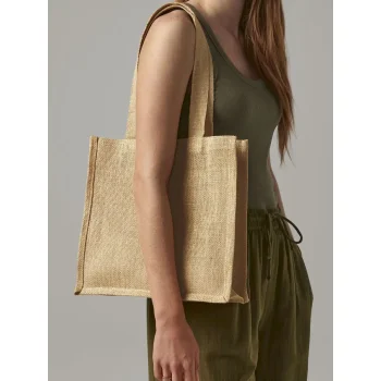 Jute Compact Tote