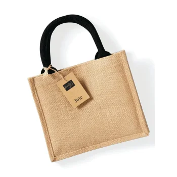 Jute Mini Gift Bag