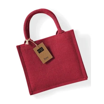 Jute Mini Gift Bag