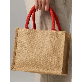 Jute Mini Gift Bag