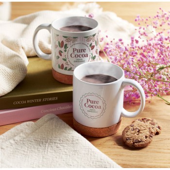 KAROO - Tazza in ceramica e sughero