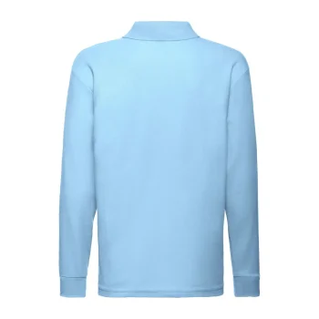 Kids 65/35 Long Sleeve Polo
