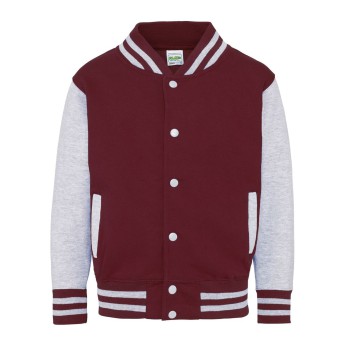 KIDS VARSITY JACKET 80%C 20%P