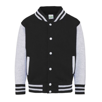 KIDS VARSITY JACKET 80%C 20%P