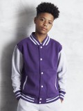 KIDS VARSITY JACKET 80%C 20%P